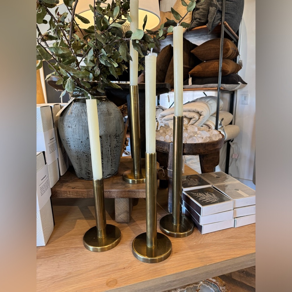 Modern Candlestick Holders (Set of 3)
